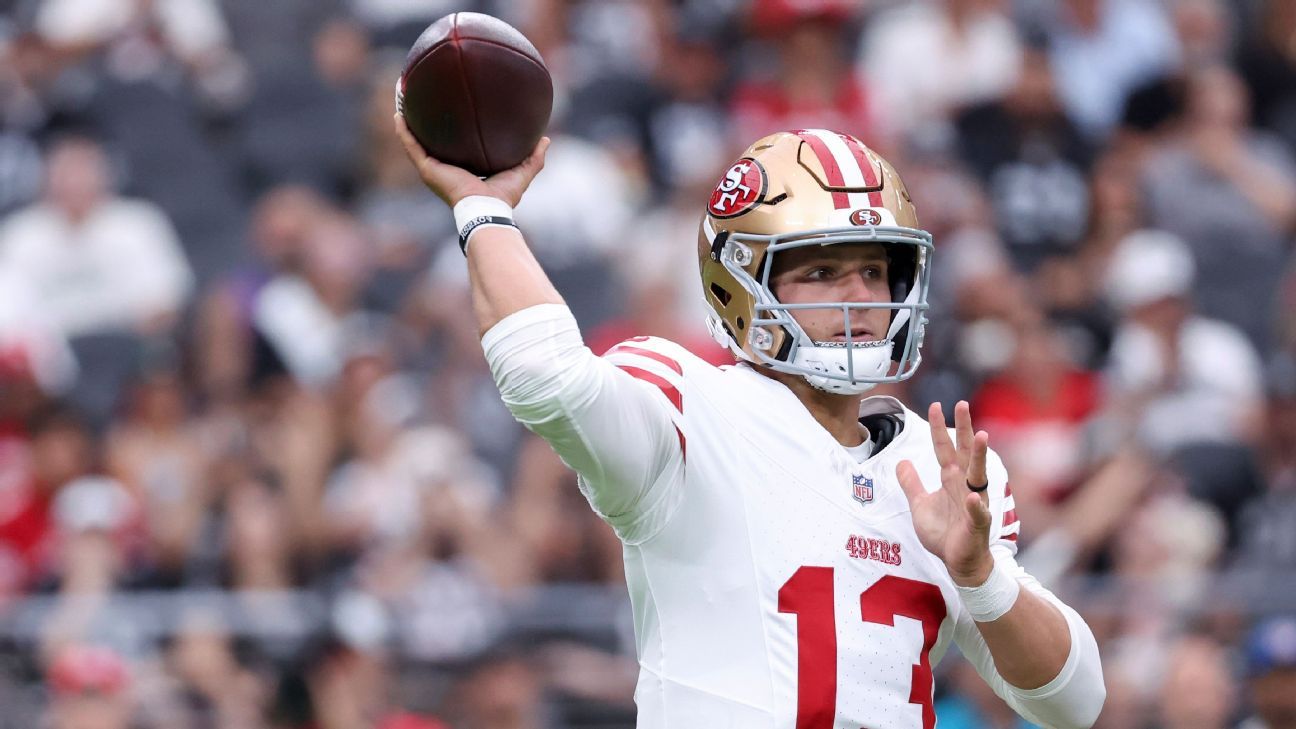 San Francisco 49ers signed Brock Purdy to a five-year extension this offseason.