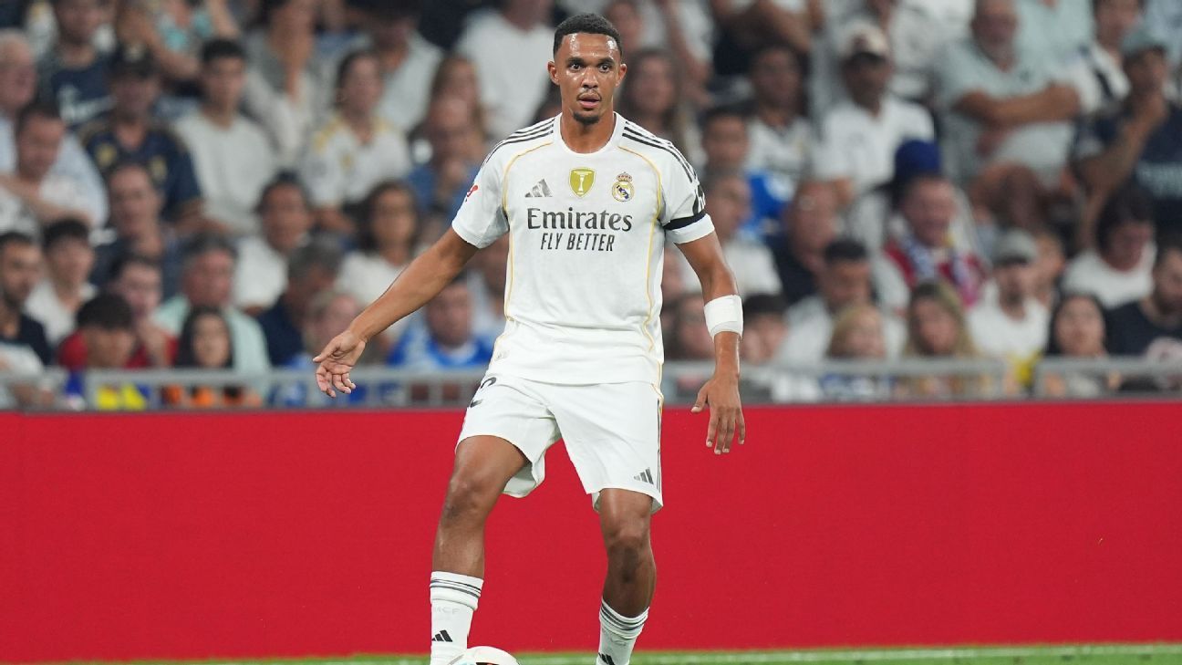 Trent Alexander-Arnold también fue excluido del equipo del Real Madrid.