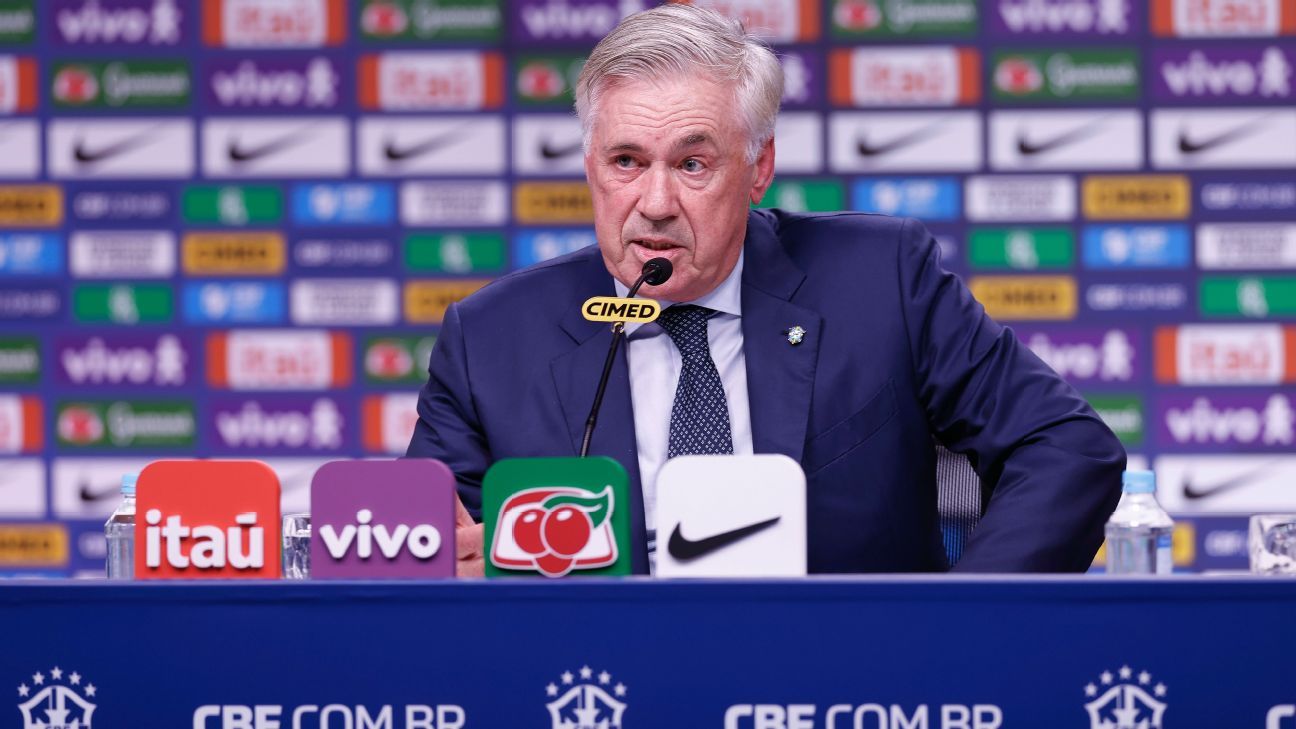Convocação de Ancelotti para seleção tem Hugo Souza, Kaio Jorge e retorno de Paquetá
