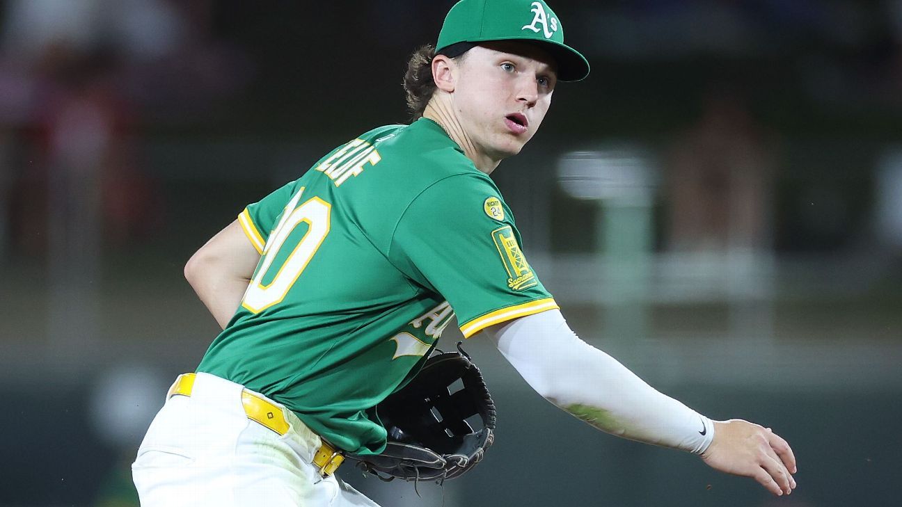 Athletics' Gelof 0 for 4 in return; Urias DFA'd