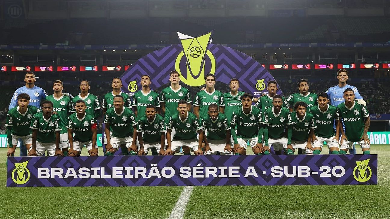 Sob olhares de Abel, Palmeiras bate Red Bull Bragantino nos pênaltis e é campeão do Brasileiro sub-20