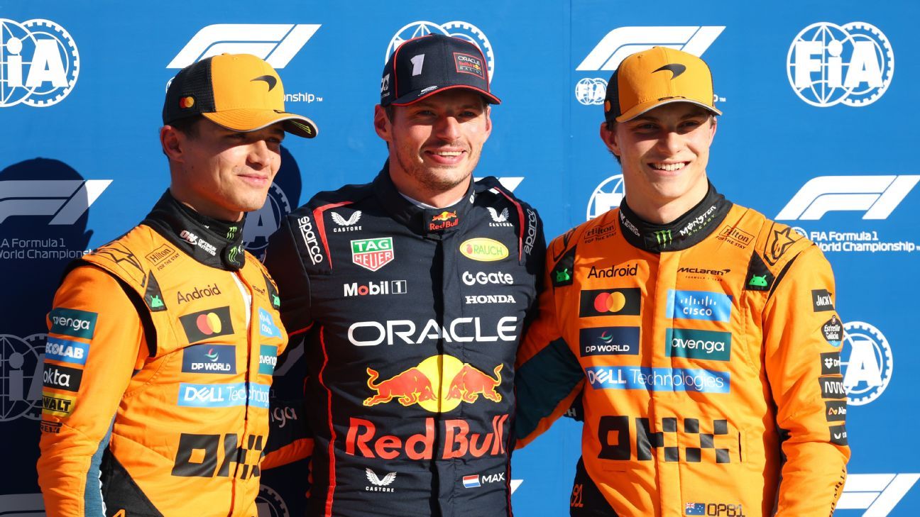 Max Verstappen tomó la pole por segunda vez en Monza.