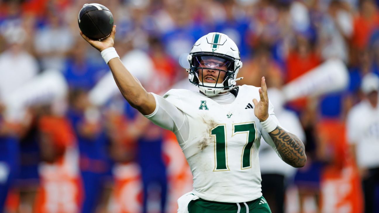 Former USF QB Brown follows Golesh to Auburn