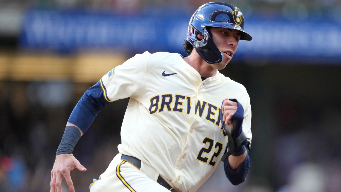 Brewers OF Yelich returns after 5-game absence