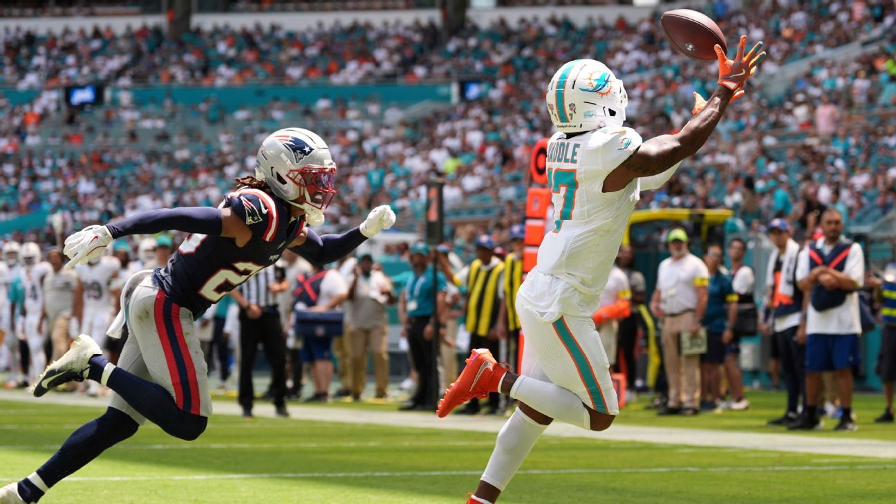 Patriots-Dolphins: Key plays and highlights
