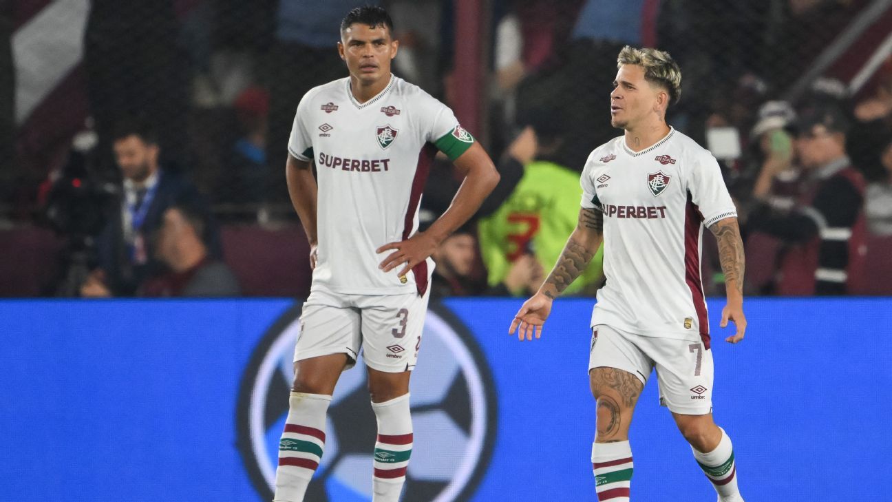 Thiago Silva desabafa após mais um gol sofrido pelo Fluminense no fim: 'A gente acha que o jogo acabou...'