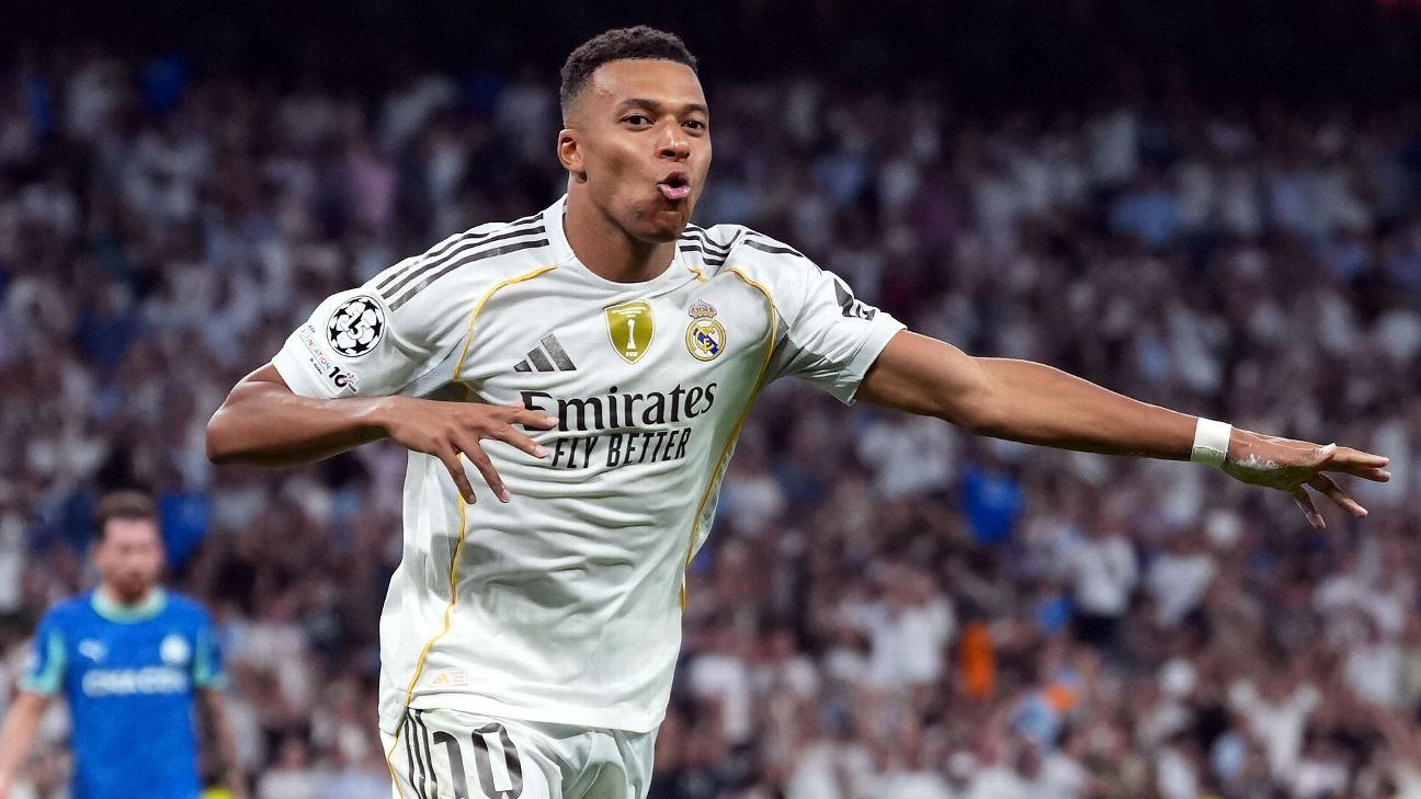 Is Mbappé the quickest Real Madrid player to 50 goals? Not even close