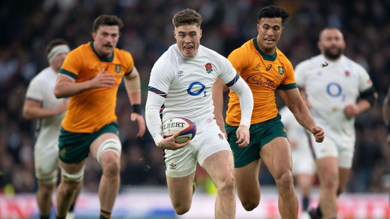 Inglaterra vs Australia: Horario, dónde ver y noticias del partido de rugby 3 Tommy Freeman