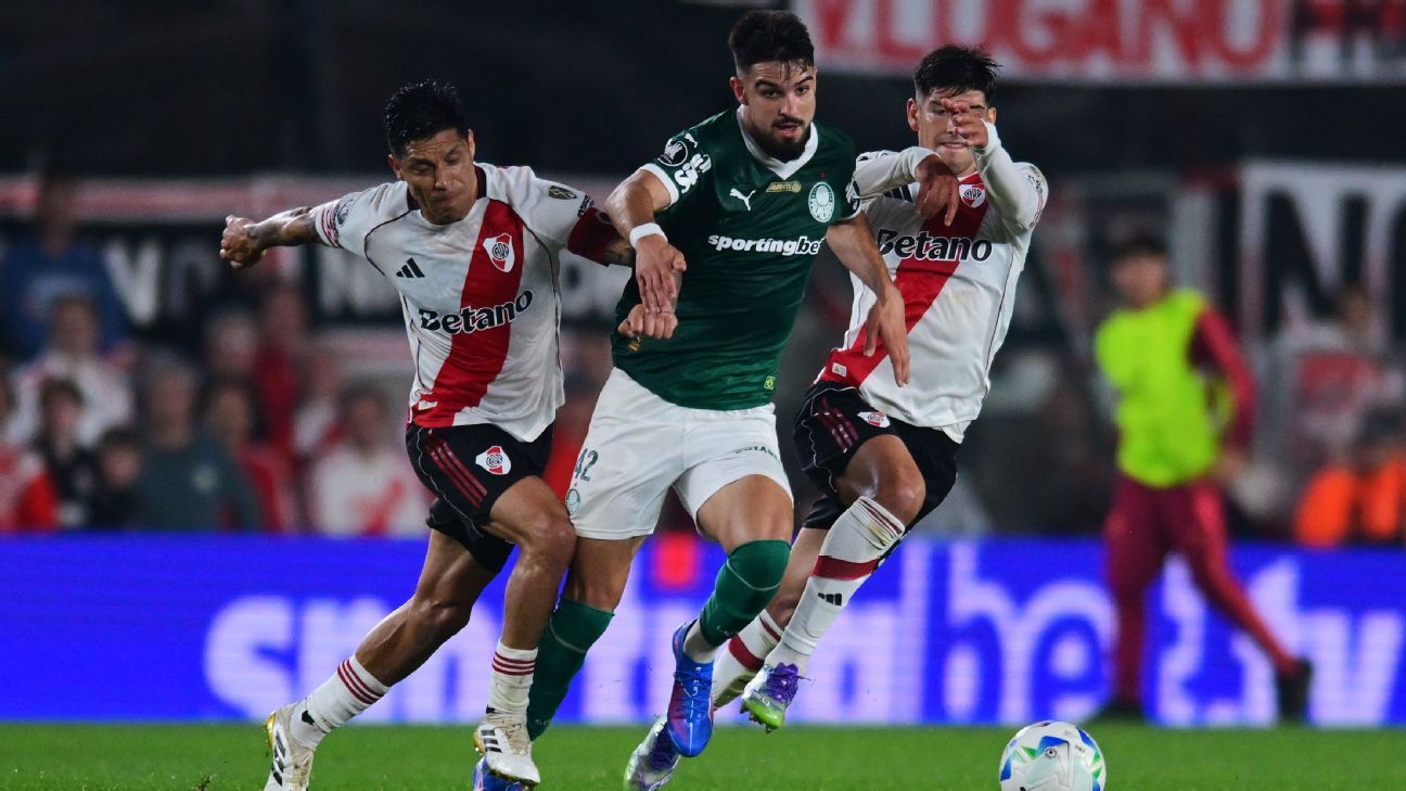 Libertadores: River Plate respira após ser 'amassado' pelo Palmeiras!