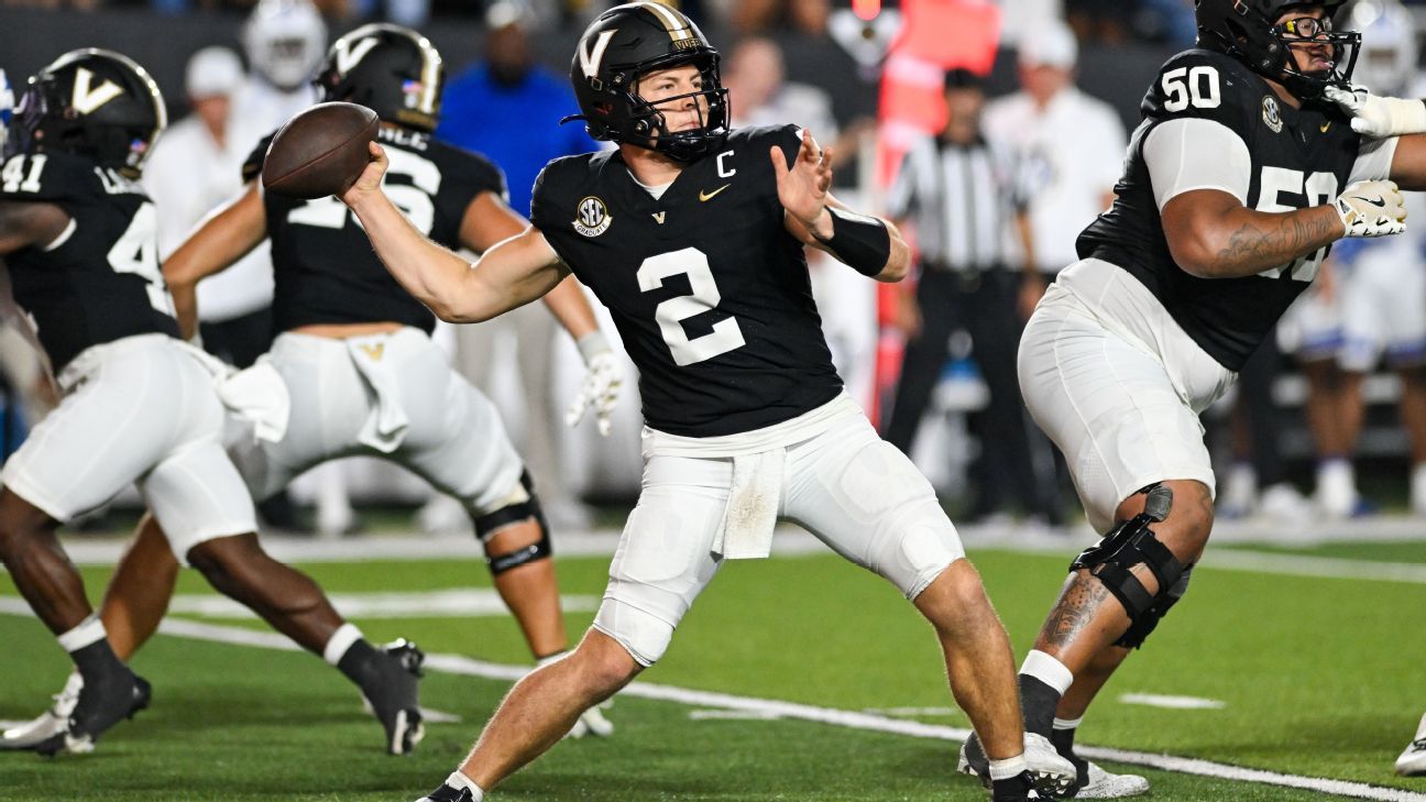 Appeals panel upholds Vandy QB Pavia's eligibility