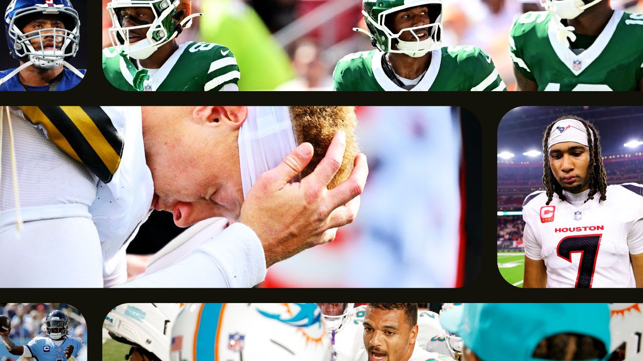 NFL: 6 teams 0-3. Crisis in the League! What to expect and who's falling?
