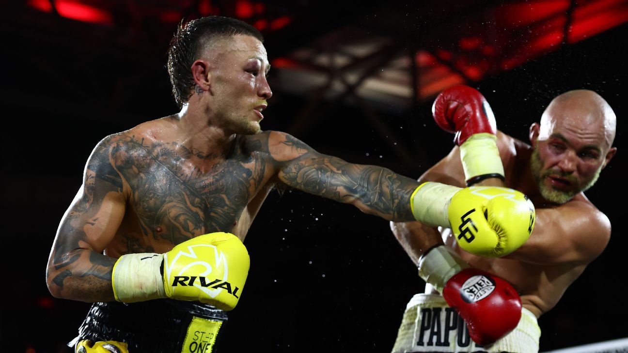 Boxing divisional rankings: Liam Paro wins, enters welterweight ...