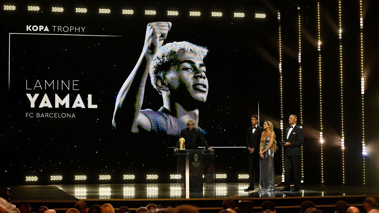 Lamine Yamal Trofeo Kopa