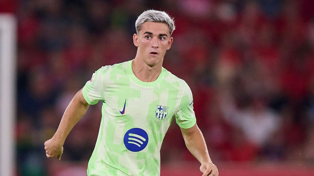 Barcelona's Gavi (knee) out for up to 5 months