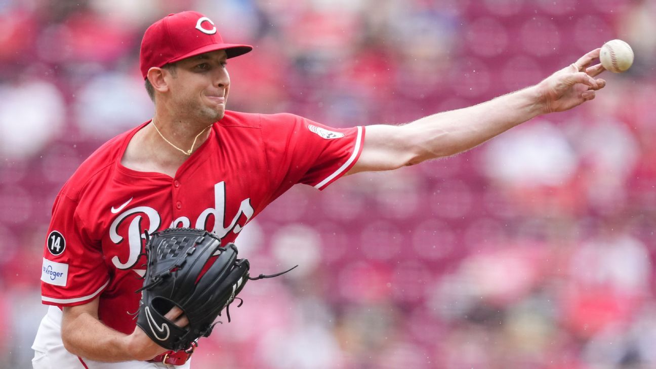 Reds' Lodolo strikes out 12, exits with groin injury