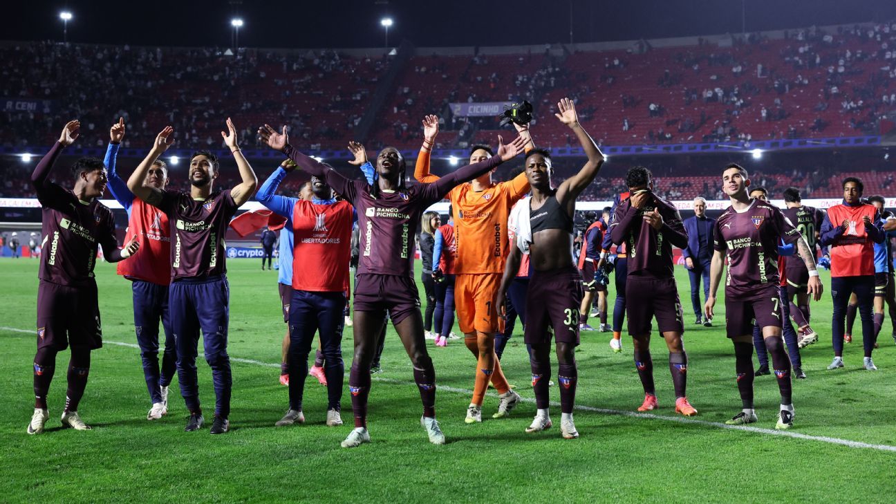 LDU provoca São Paulo após classificação na Libertadores: 'Definitivamente o Morumbi te mata'