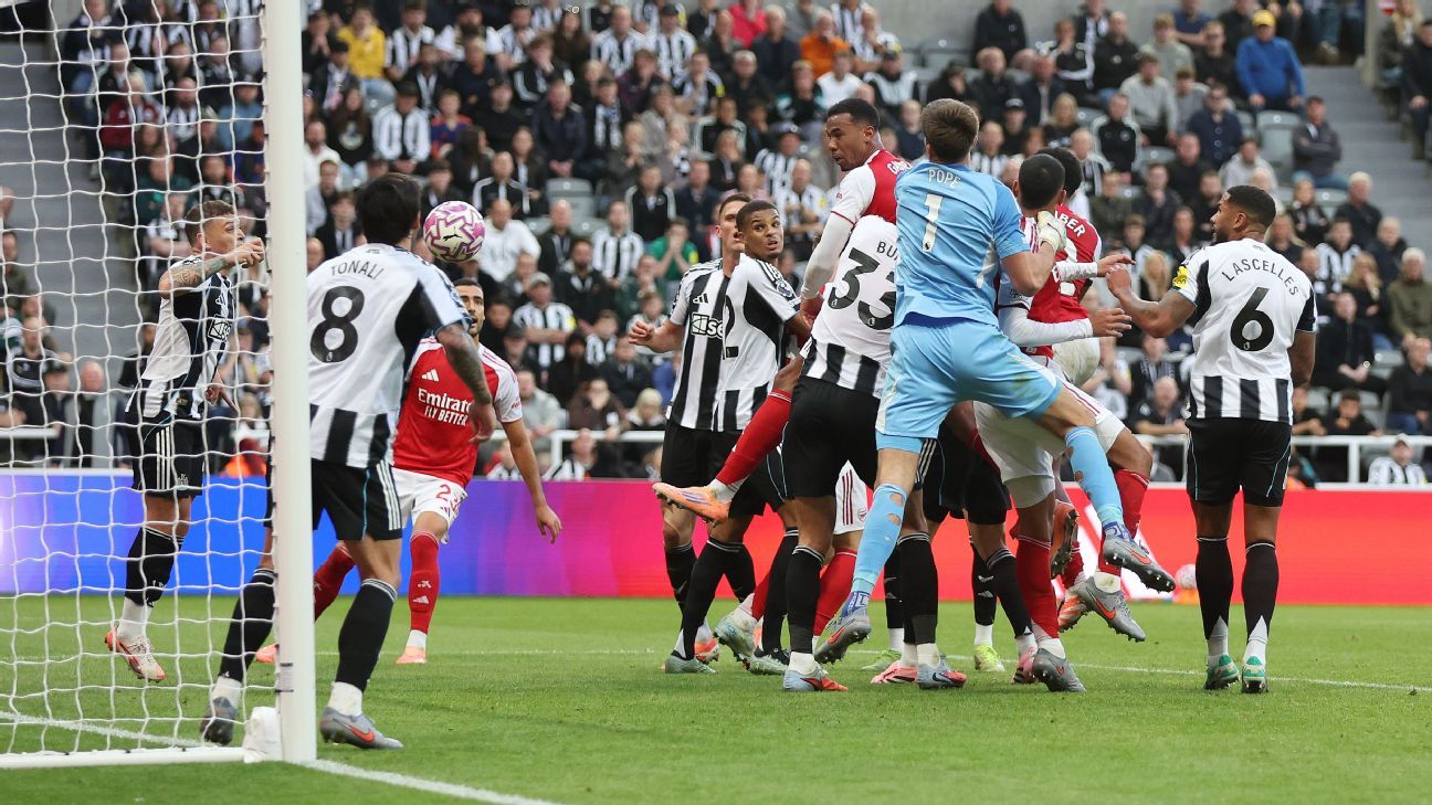 Premier League recap: Gabriel gives Arsenal dramatic late win; Villa thump Fulham