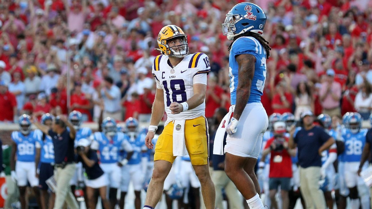 Week 5 takeaways: Dante Moore delivers; LSU can't get it all together