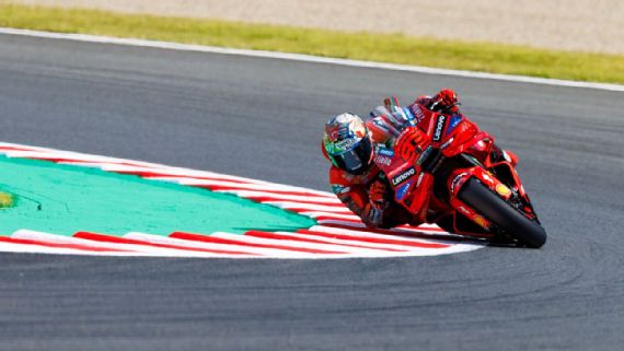 Marc Márquez clinching the 2025 MotoGP championship in Japan