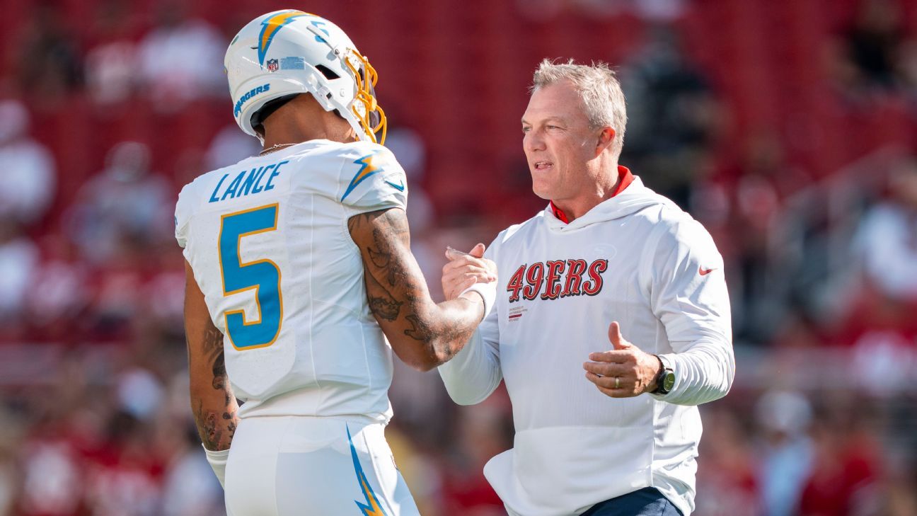 El gerente general de los 49ers, John Lynch, seleccionó a Trey Lance en el puesto número 3 en 2021 con la idea de que se convertiría en el QB del futuro de la franquicia.