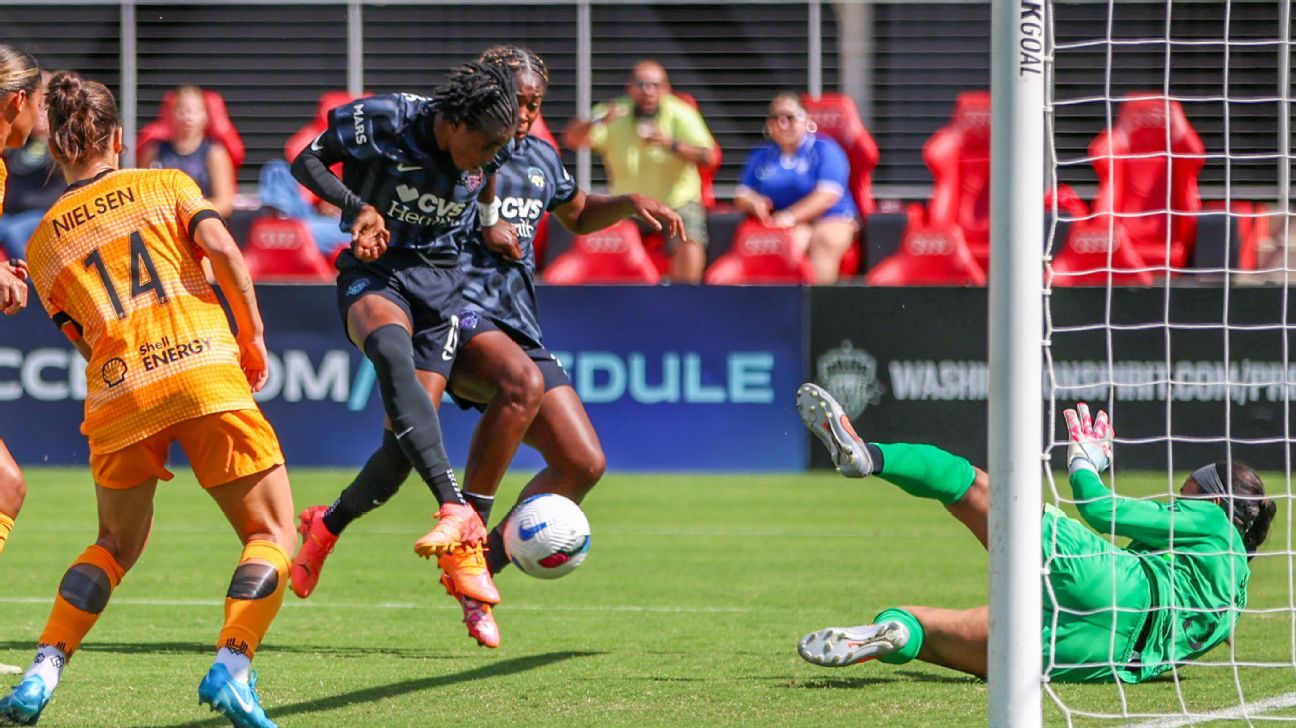 Spirit's Monday chasing KC's Chawinga as NWSL Golden Boot race heats up