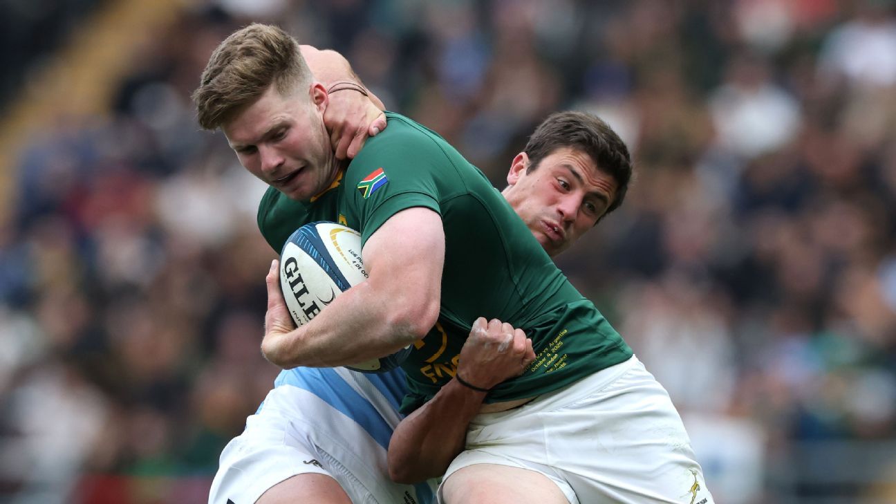 El nuevo hito que alcanzaron los Springboks en el Rugby Championship - ESPN