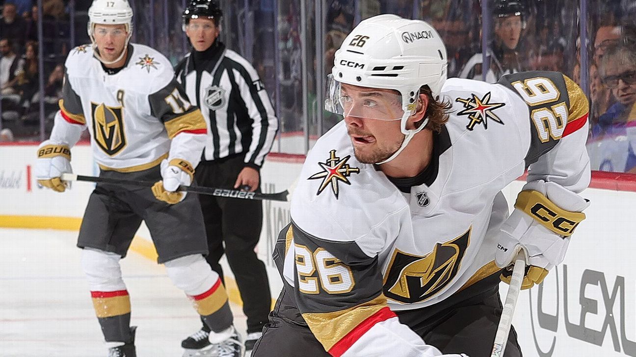 Golden Knights keep Holtz, 23, with 2-year deal