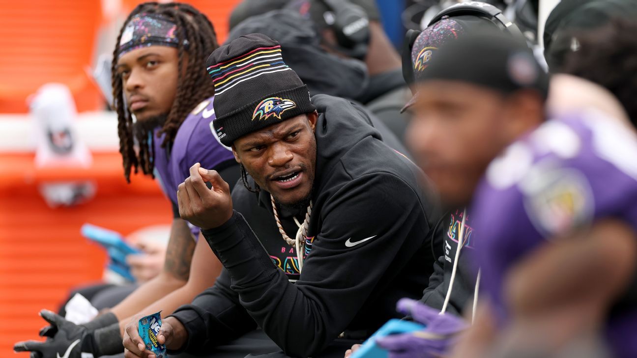 Ravens lose again but eye Lamar return after bye
