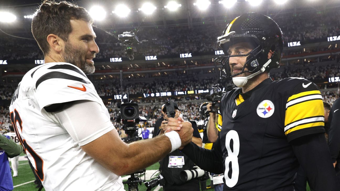 Flacco Resucita a Bengals: Triunfo Épico ante Steelers en Duelo de QBs Veteranos 1 Flacco Resucita a Bengals: Triunfo Épico ante Steelers en Duelo de QBs Veteranos