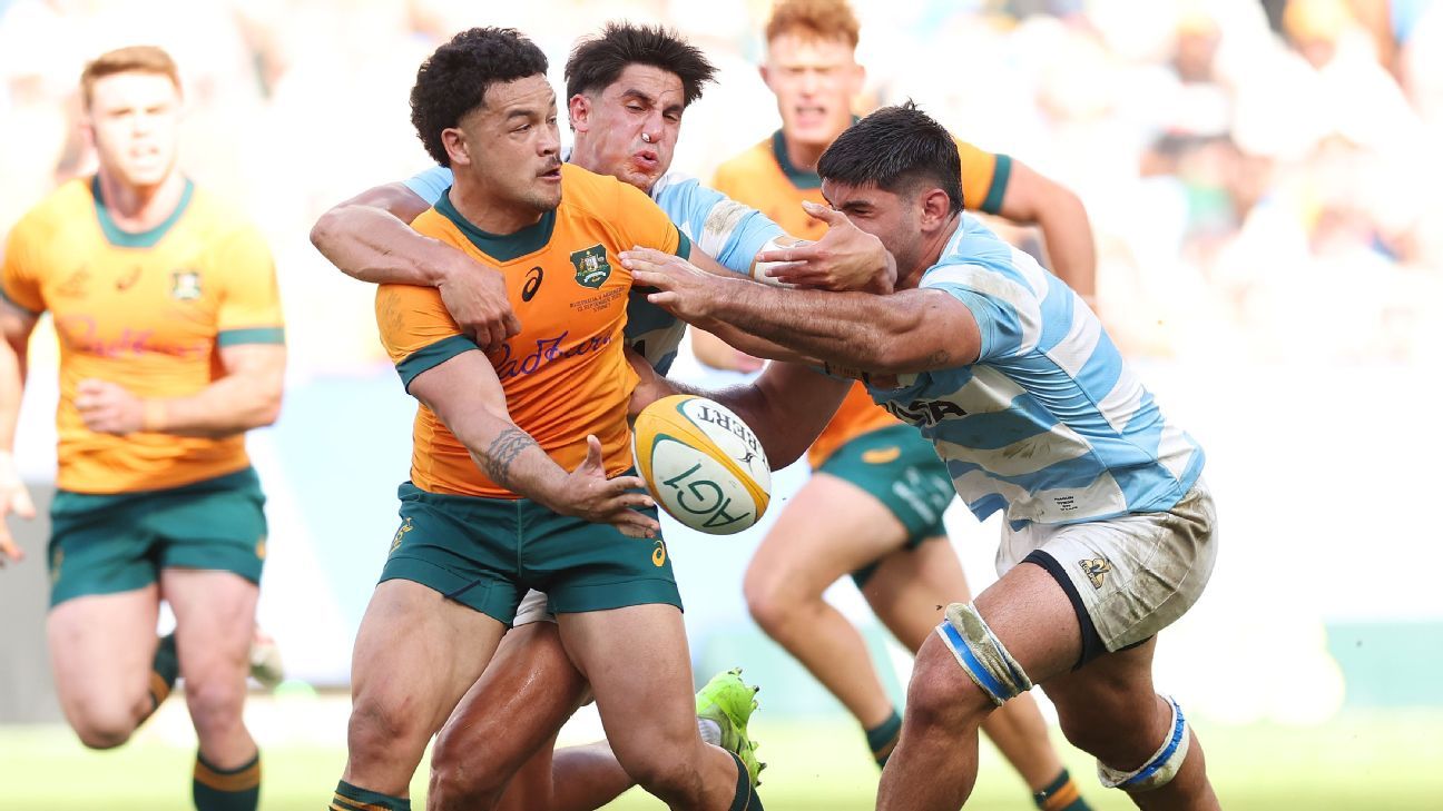 Wallabies: Paisami and Gordon lead changes vs Japan, Schmidt bets on the future 2 Hunter Paisami es candidato a su segunda titularidad esta temporada cuando los Wallabies se enfrenten a Japón en Tokio