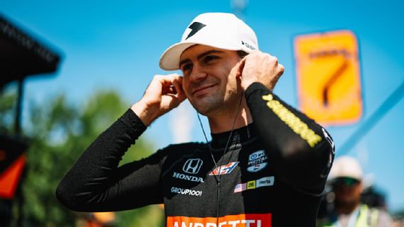 Colton Herta racing in IndyCar