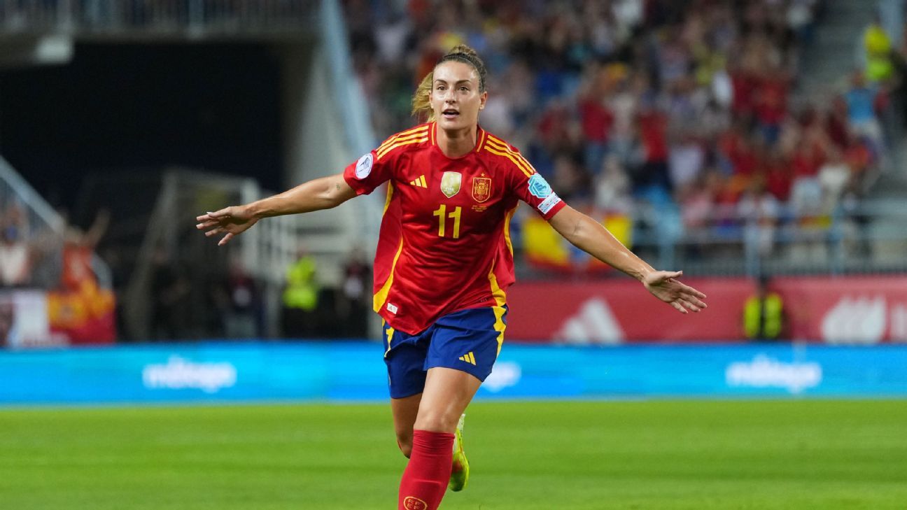 Spain Dominates Sweden 4-0 in Women's Nations League Semi-Final First Leg