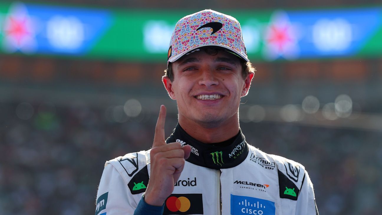 Lando Norris Takes F1 Drivers' Championship Lead After Mexican Grand Prix Win