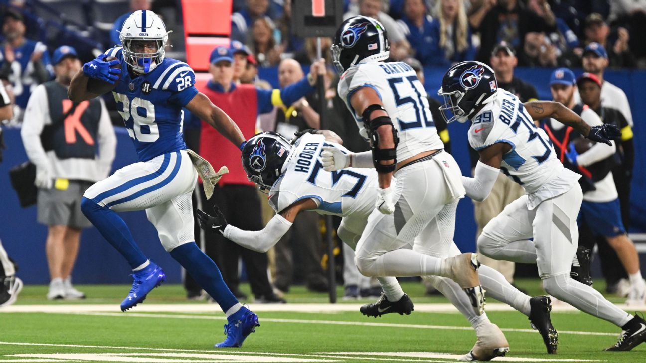 What you need to know from Week 8: Huge days for Jonathan Taylor, James Cook, C.J. Stroud, Myles Garrett What you need to know from Week 8: Huge days for Jonathan Taylor, James Cook, C.J. Stroud, Myles Garrett
