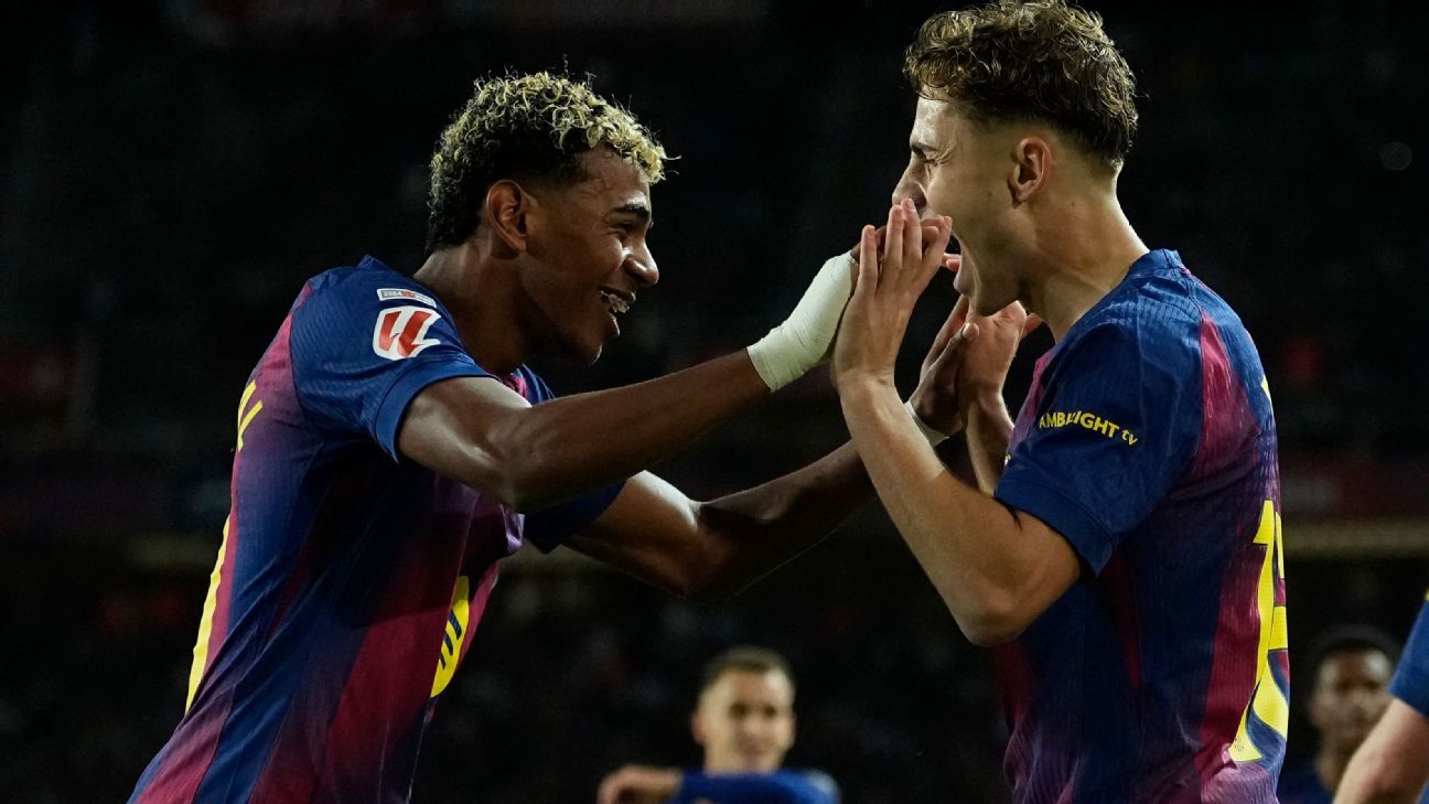 Ataque brilha, Barcelona vence Elche e segue vivo na caça ao Real Madrid em LALIGA