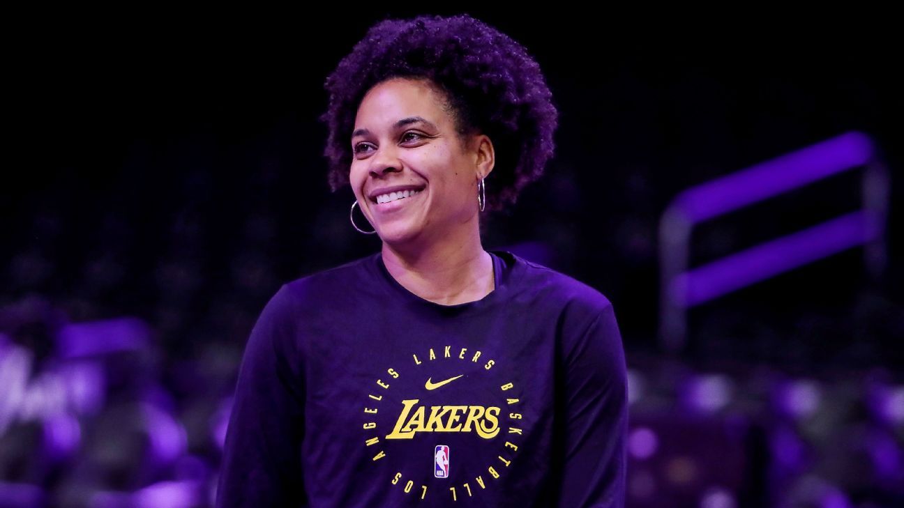 Lindsey Harding, an incredible journey to the Lakers' bench and an unprecedented next step