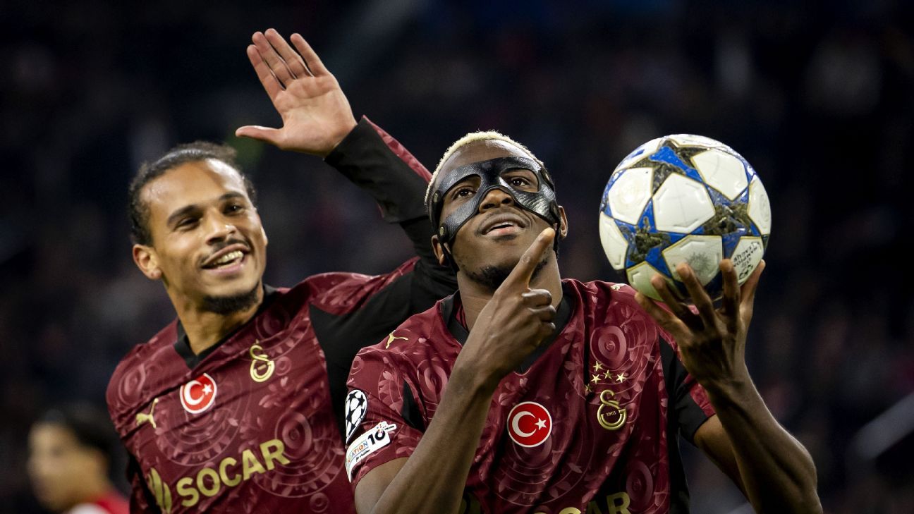 Osimhen topples Mbappe, Haaland with hat trick