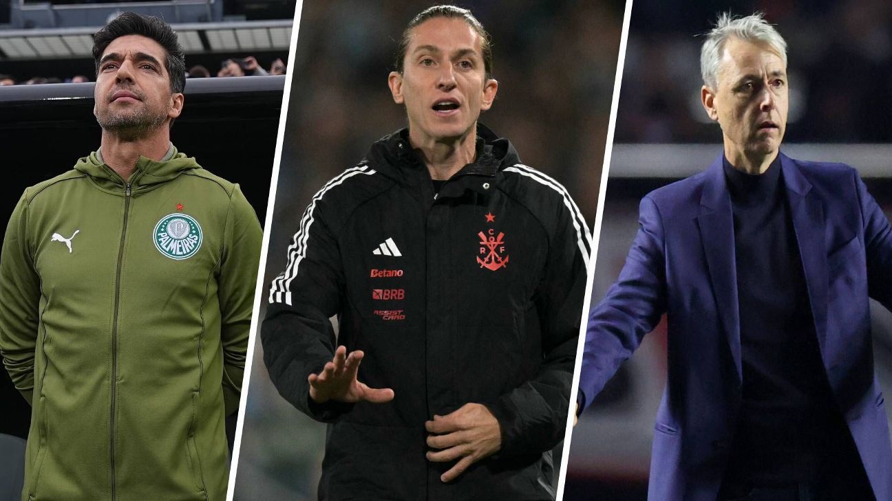 Abel Ferreira, Filipe Luís e Tiago Nunes concorrem a prêmio de melhor técnico do mundo pela IFFHS