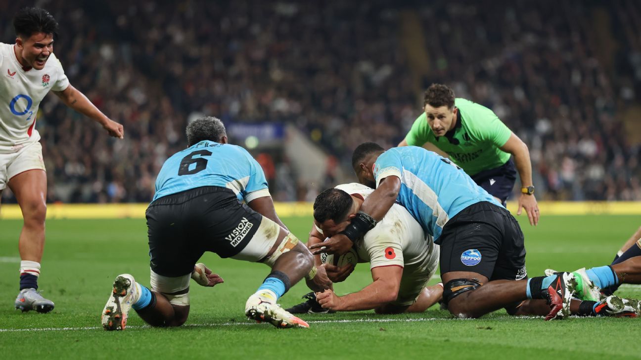 Inglaterra vs All Blacks: Genge anticipa batalla épica tras vencer a Fiji 2 Inglaterra vs All Blacks: Genge anticipa batalla épica tras vencer a Fiji