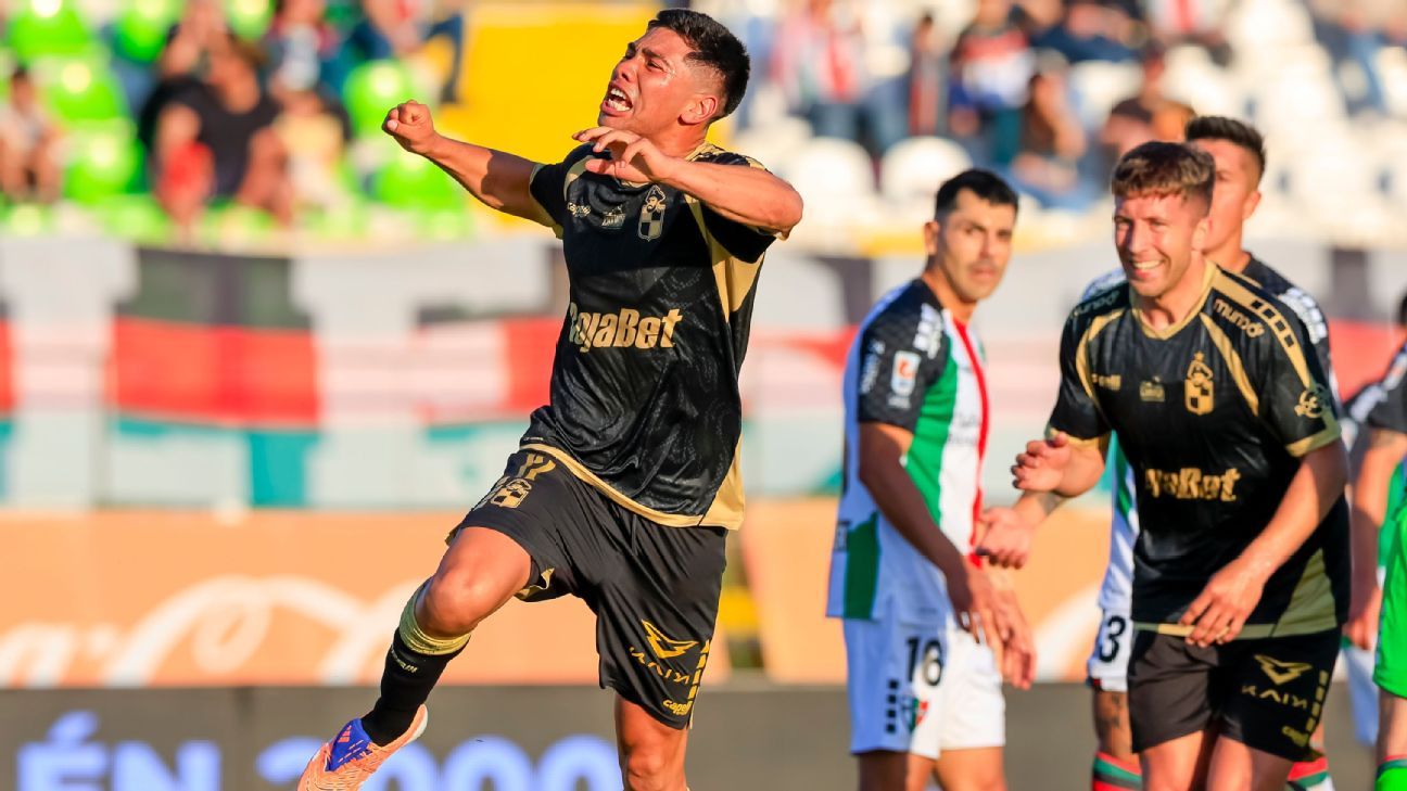 Coquimbo Unido derrotó a Palestino y sigue con su racha imparable en la