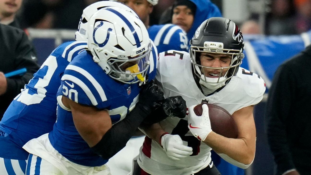 Follow live: Colts, Falcons go back and forth in Berlin