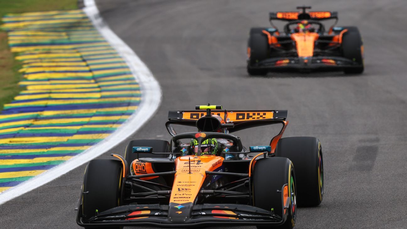 Lando Norris logra la pole en el Gran Premio de Brasil; la batalla por el campeonato se calienta