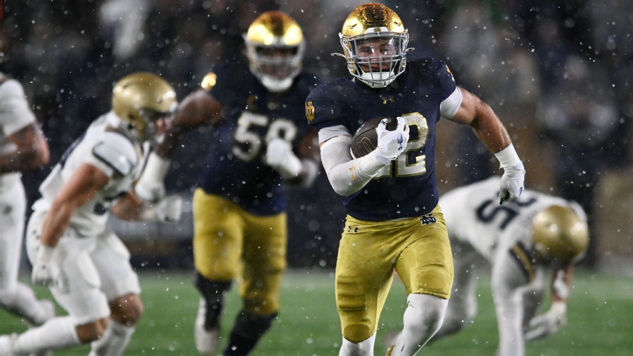 Notre Dame's offense to remain run-first attack
