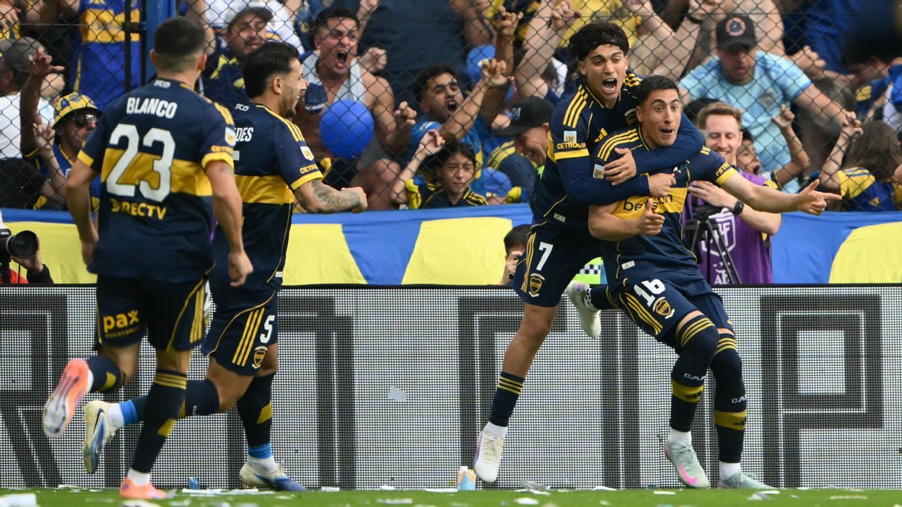 Com gol de ex-Palmeiras, Boca bate o River em superclásico argentino e se garante na próxima Libertadores