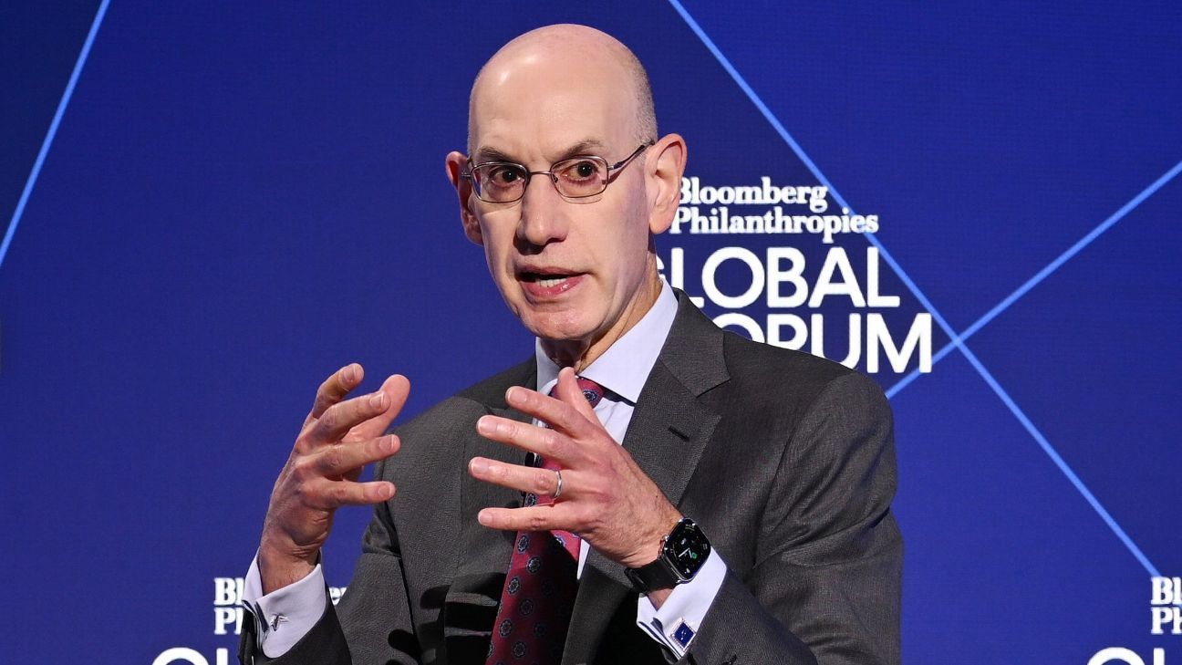 WNBA: Negociaciones del CBA y su impacto en dueños, equipos y futuro de la liga. 3 Adam Silver, comisionado de la NBA