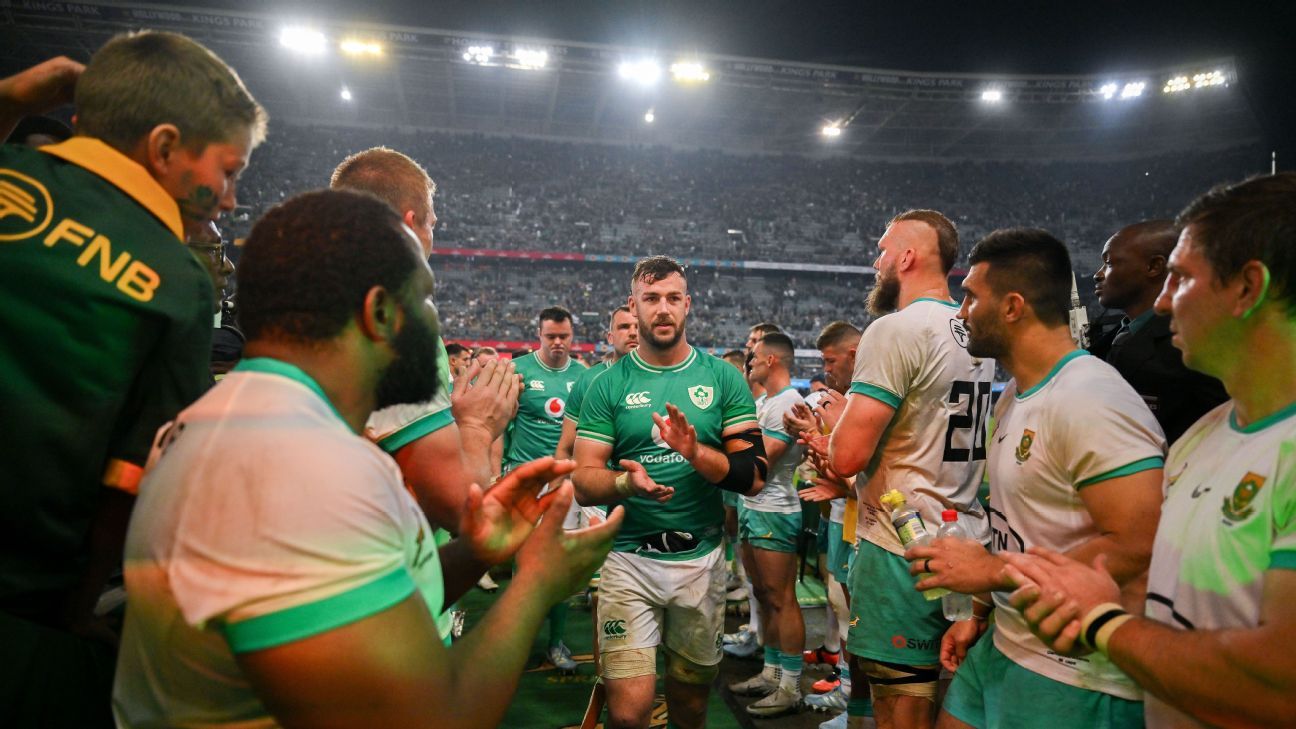 Ireland beat the Springboks in Durban in 2024.