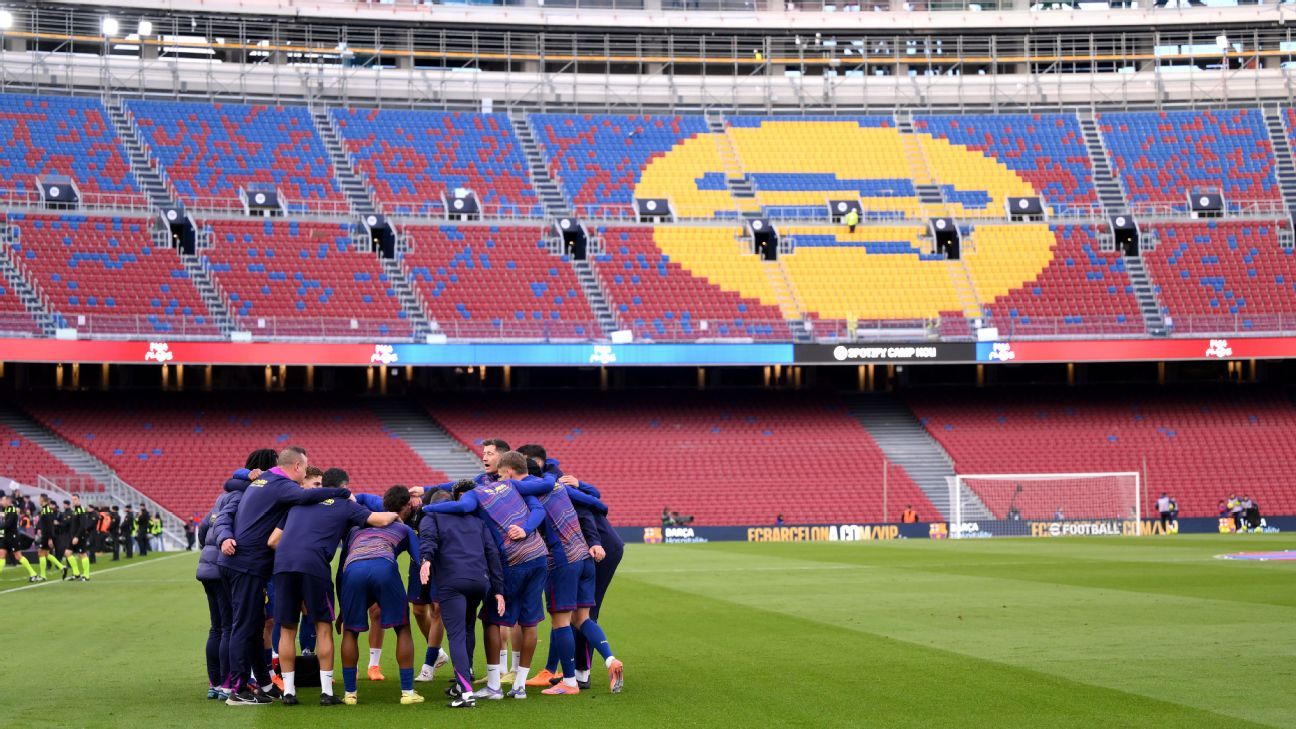 Barcelona arrasa en el Camp Nou: 4-0 y regreso triunfal ante el Athletic 6 Jugadores