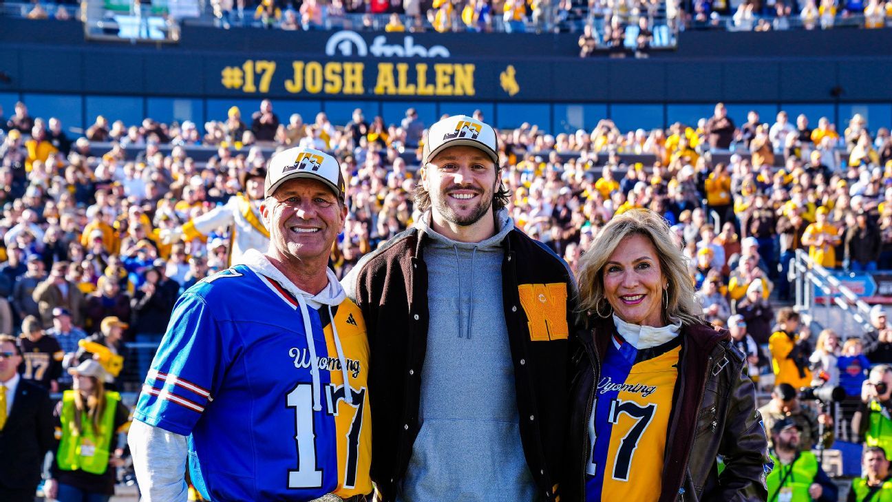 Allen: Wyoming Retires Bills QB Jersey in Emotional Tribute