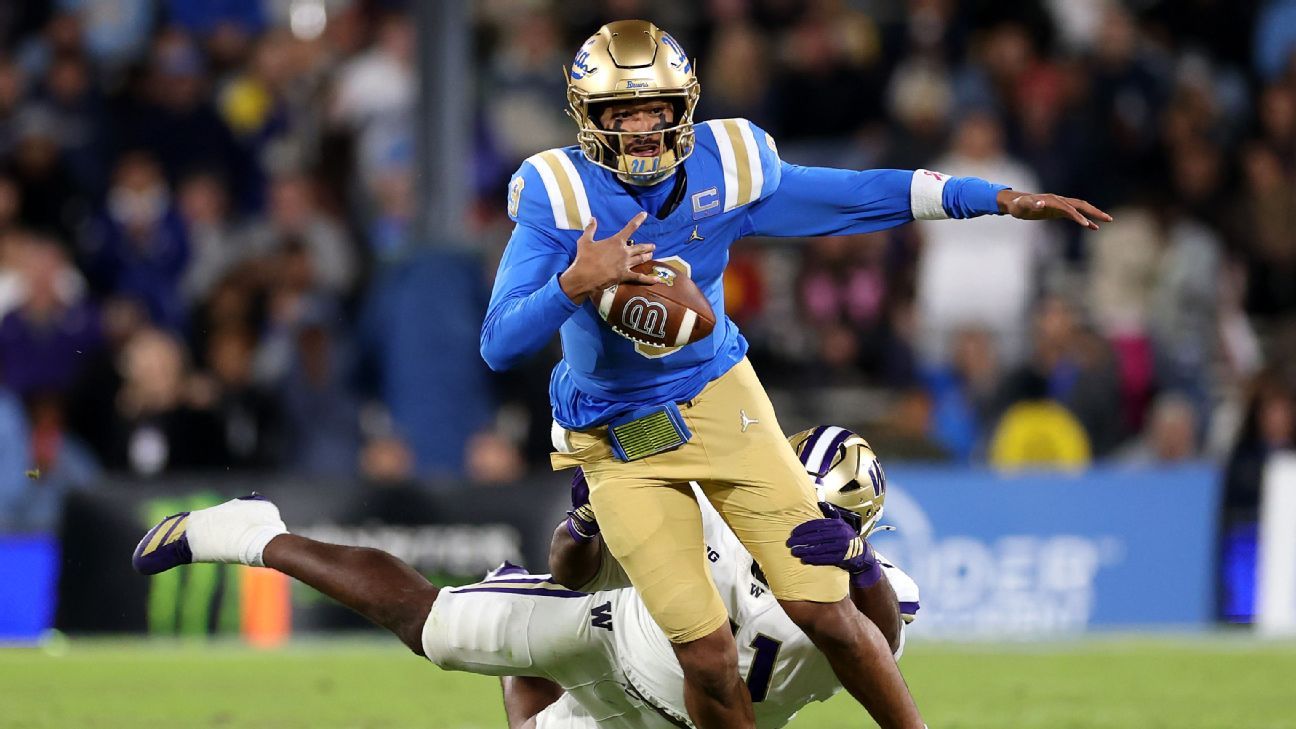UCLA QB Iamaleava day-to-day for USC game