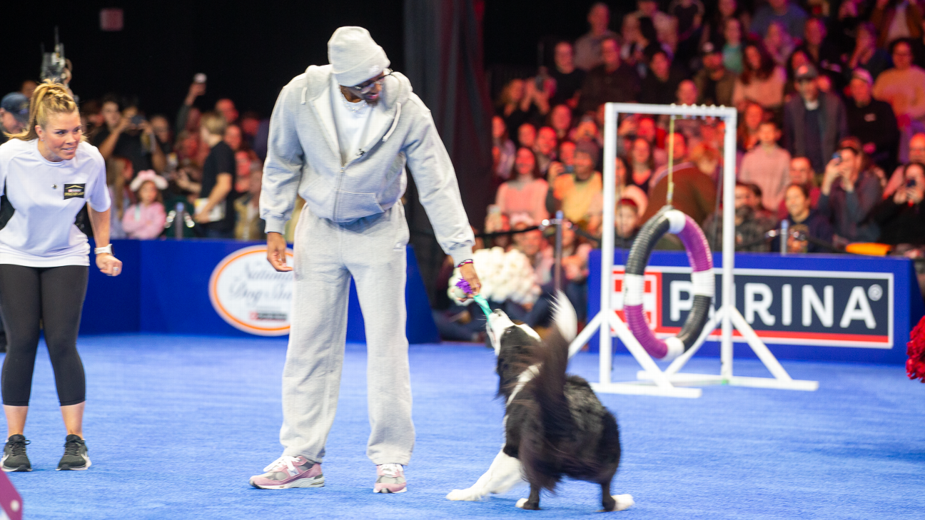 How Tyrese Maxey went from the hardwood to the 2025 National Dog Show